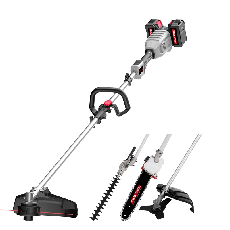 4 In 1 Multifunction Nylon String 3T Blade Pole Saw Battery Power String Trimmer