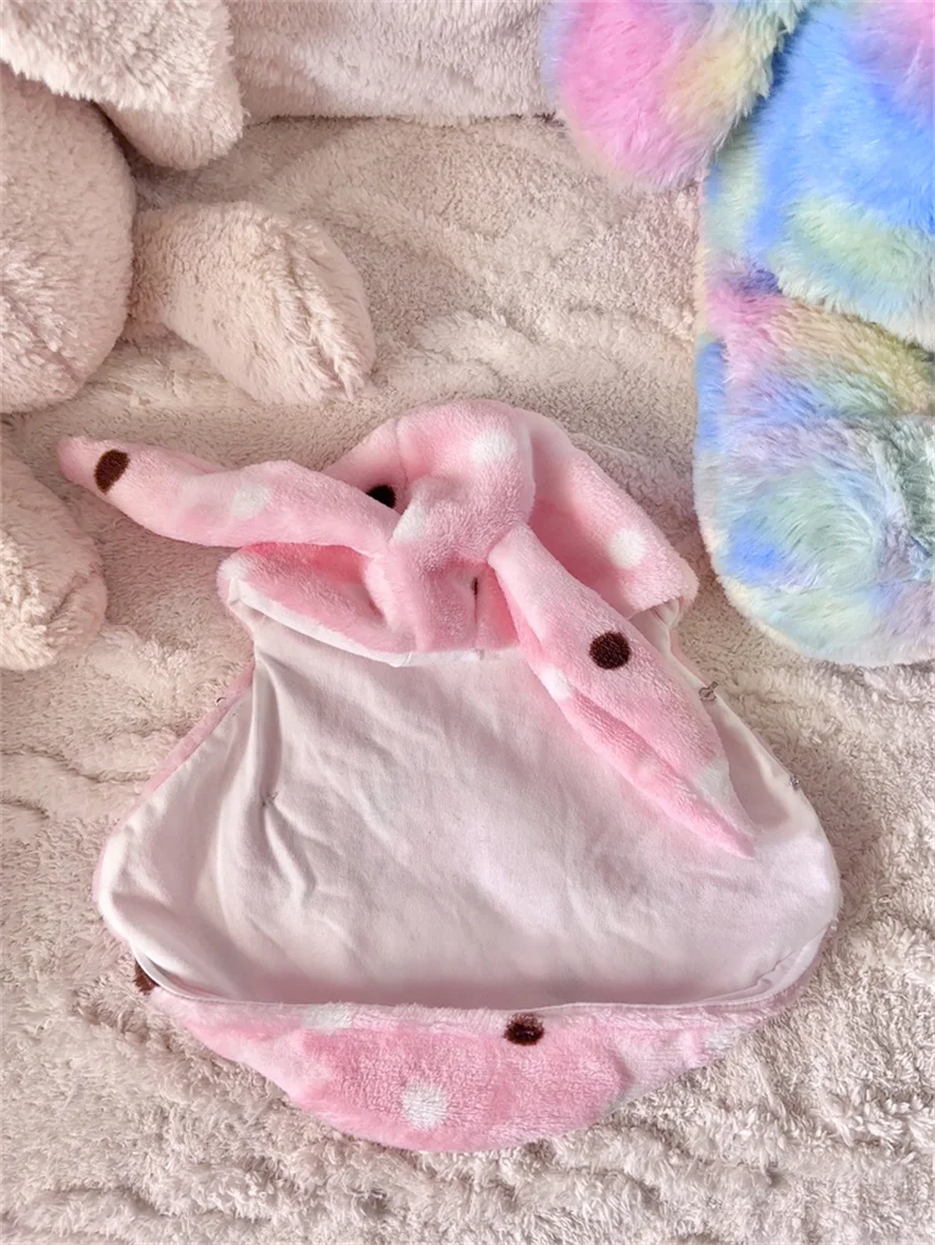 

BJD Мягкая милая розовая шапка с кроличьими ушками, набор кукол, ежедневные игрушки, красивая сумка для мальчиков, большой Tou DianDian, подарки для девочек, аксессуары для кукол