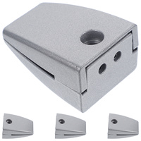 4pcs Screen Divider Clamps Aluminum Alloy Desk Partition Holder For Glass Wood Panels Office School Home Use Bracket