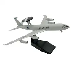 Diecast Alloy Model High Detailed 1:200 USA E-3  Airplane Aircraft for Shelf Office Bedroom, Livingroom Desktop Decoration