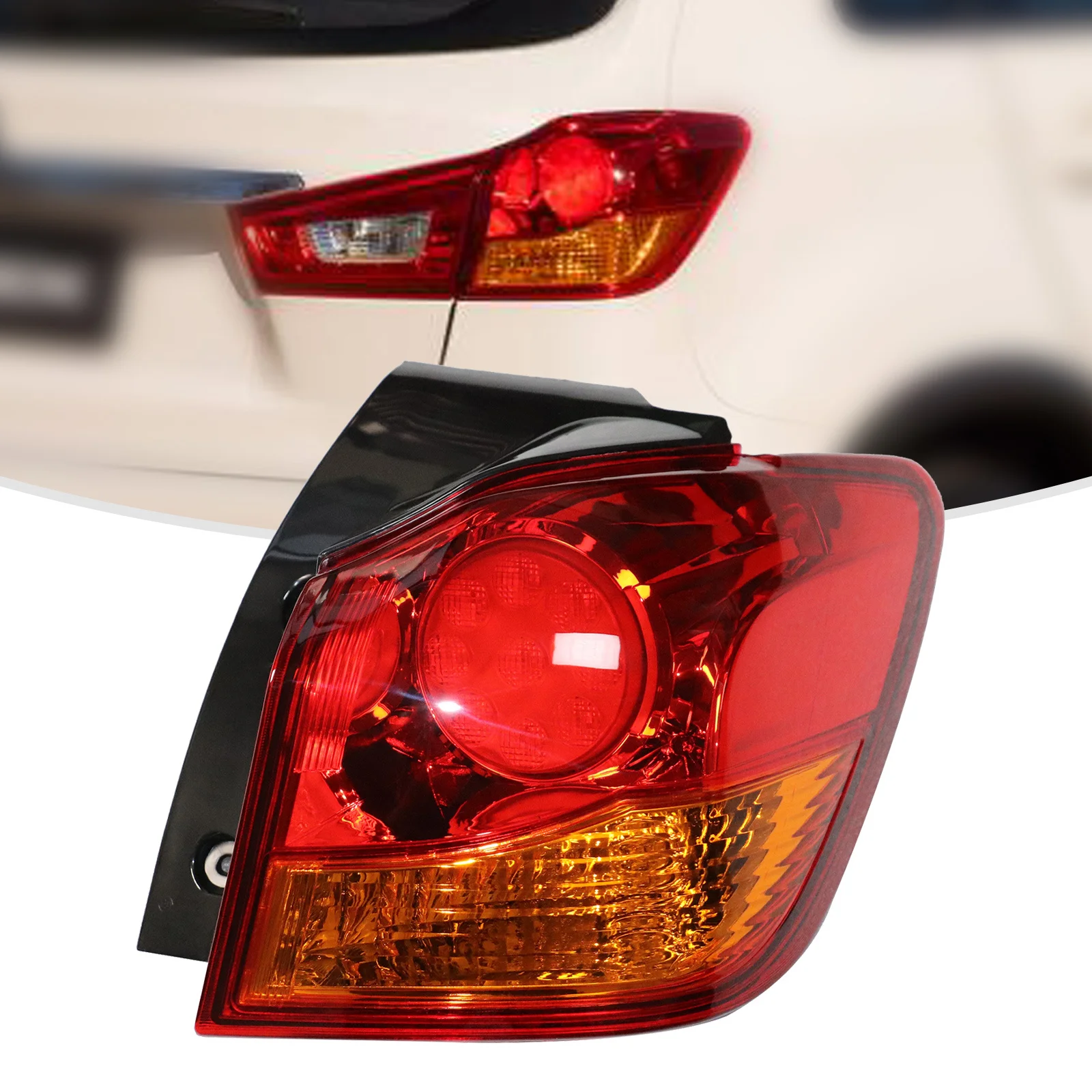 

Passenger Side Rear Tail Light Durable Right Side Outer Brake Lamp Fits For 2011- 2019 Mitsubishi Outlander Sport ASX RVR