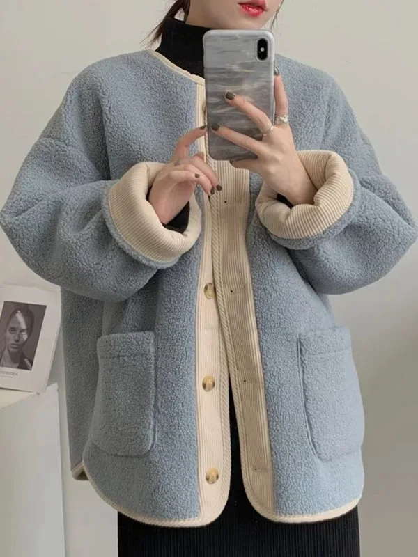 

Outerwear Summer Season Chinese Origin Button Clo Thi ort round Long Women's Casual Sle Stand Fit