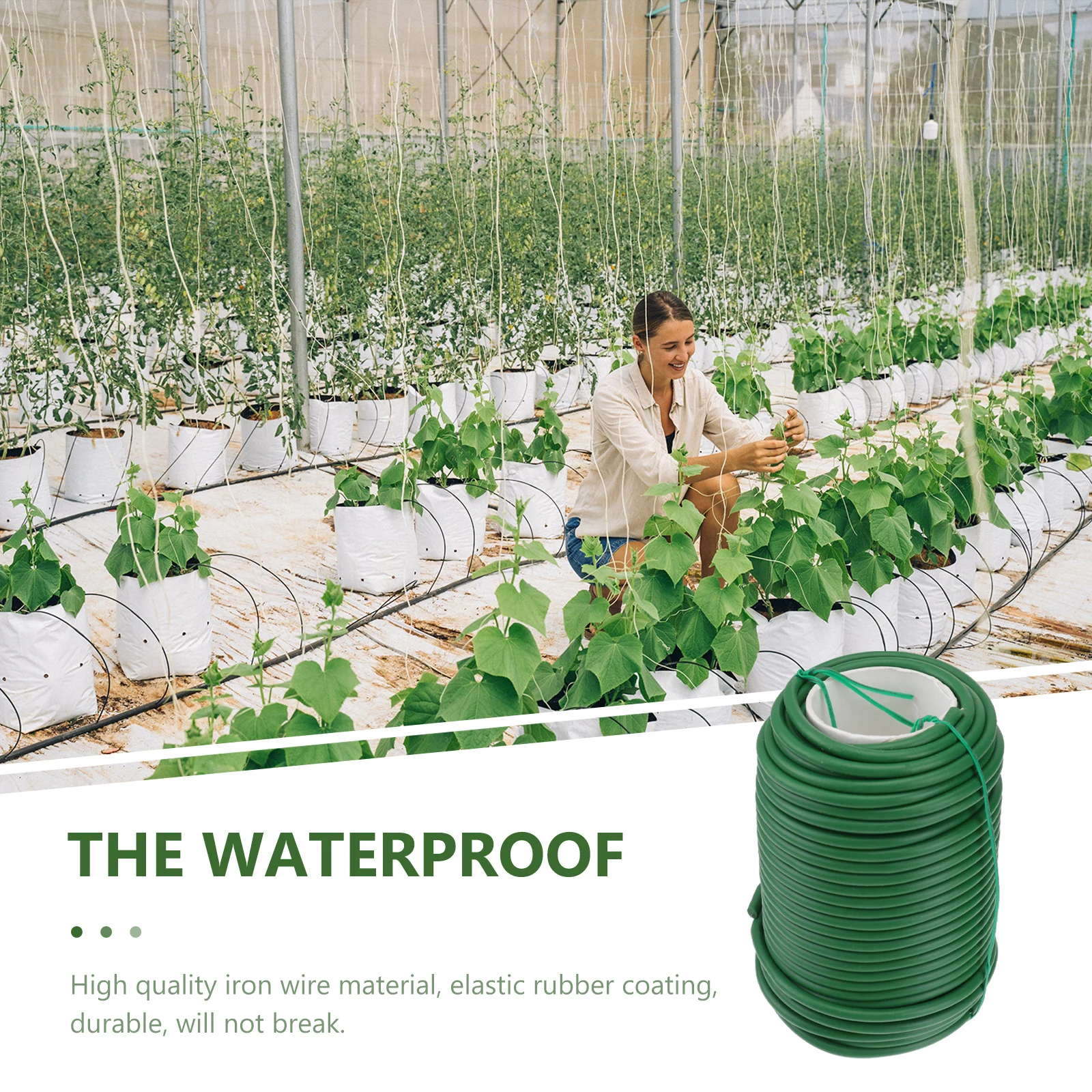 

Straps Wire 100 Flexible Ties Gardening Tool Vines Plant Flexible Plant Fixing Cable Tie Quality Material