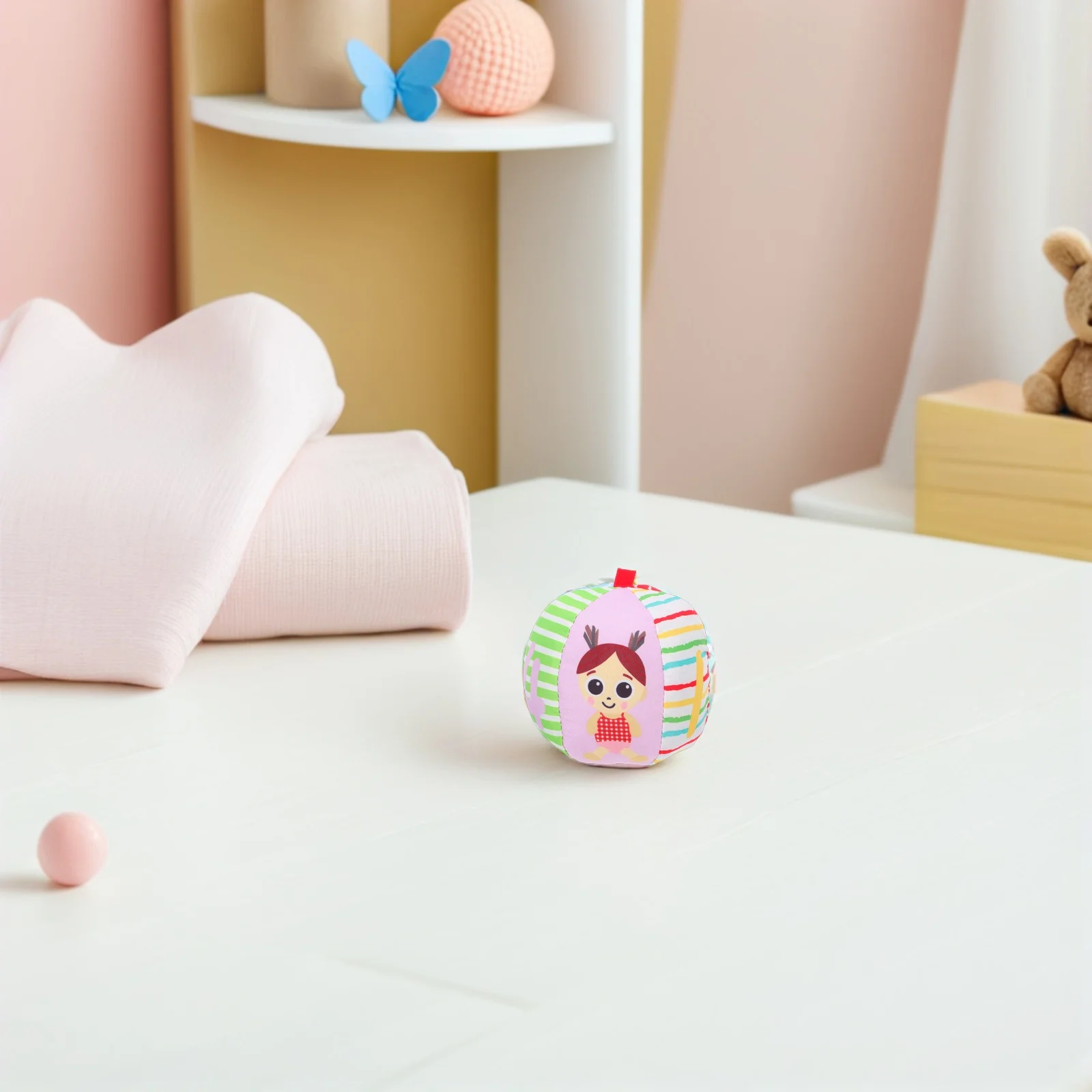 

Catch The Ball Infant Sensory Balls Soft Baby Grasping Activity Sphere Toys Hand Seeking