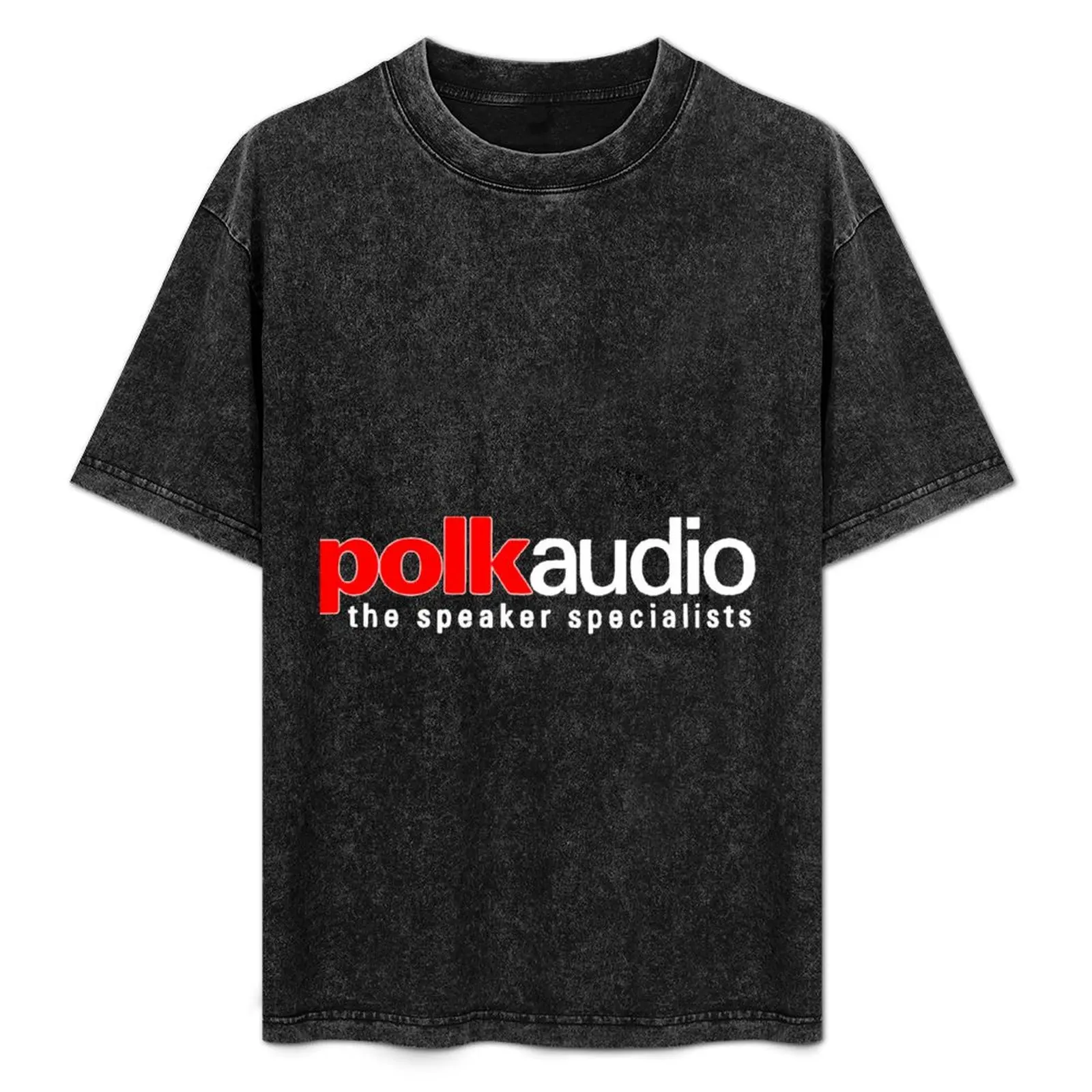 

Самая продаваемая футболка с логотипом Polk Audio, рубашка с аниме, футболки с аниме, мужская одежда
