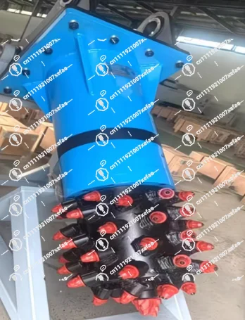 Vertical Milling Machine, Multi-functional Groove Cutting Equipment, Suitable for Construction and Mining Operations