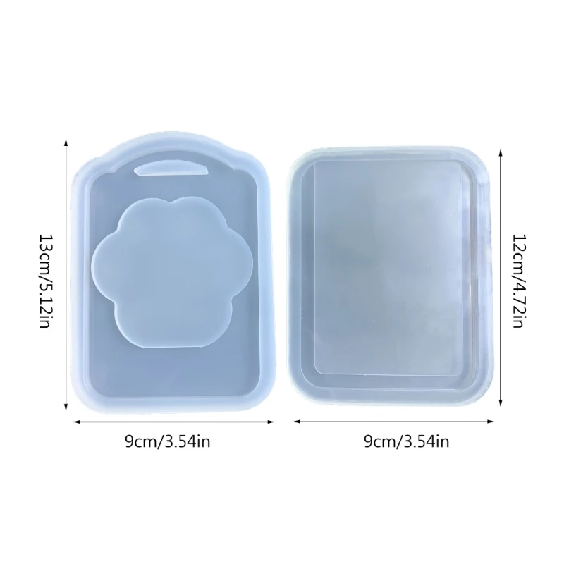 2Pcs Resin Casting Shaker Mold,Epoxy Silicone Molds,Resin Shaker Molds Dropshipping