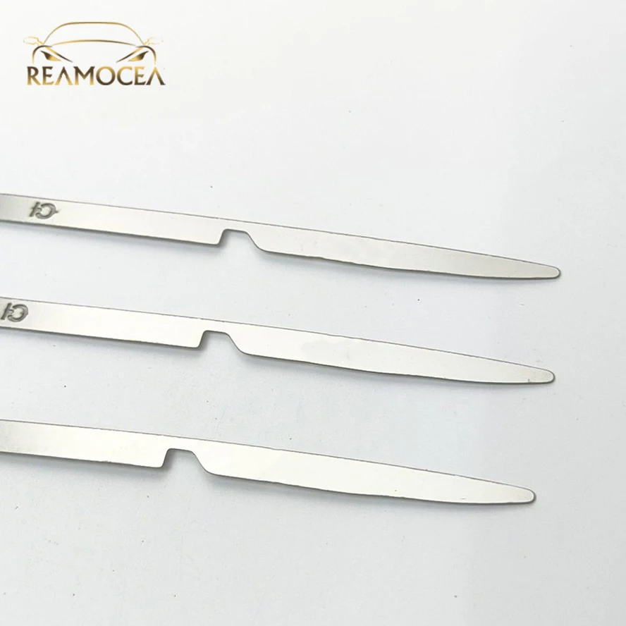 Reamocea 4Pcs Front Bumper Repair Kit Steel-Plate Buckles Metal Stainless Steel Bracket Gap Bad For Lexus CT200H 2010-2020