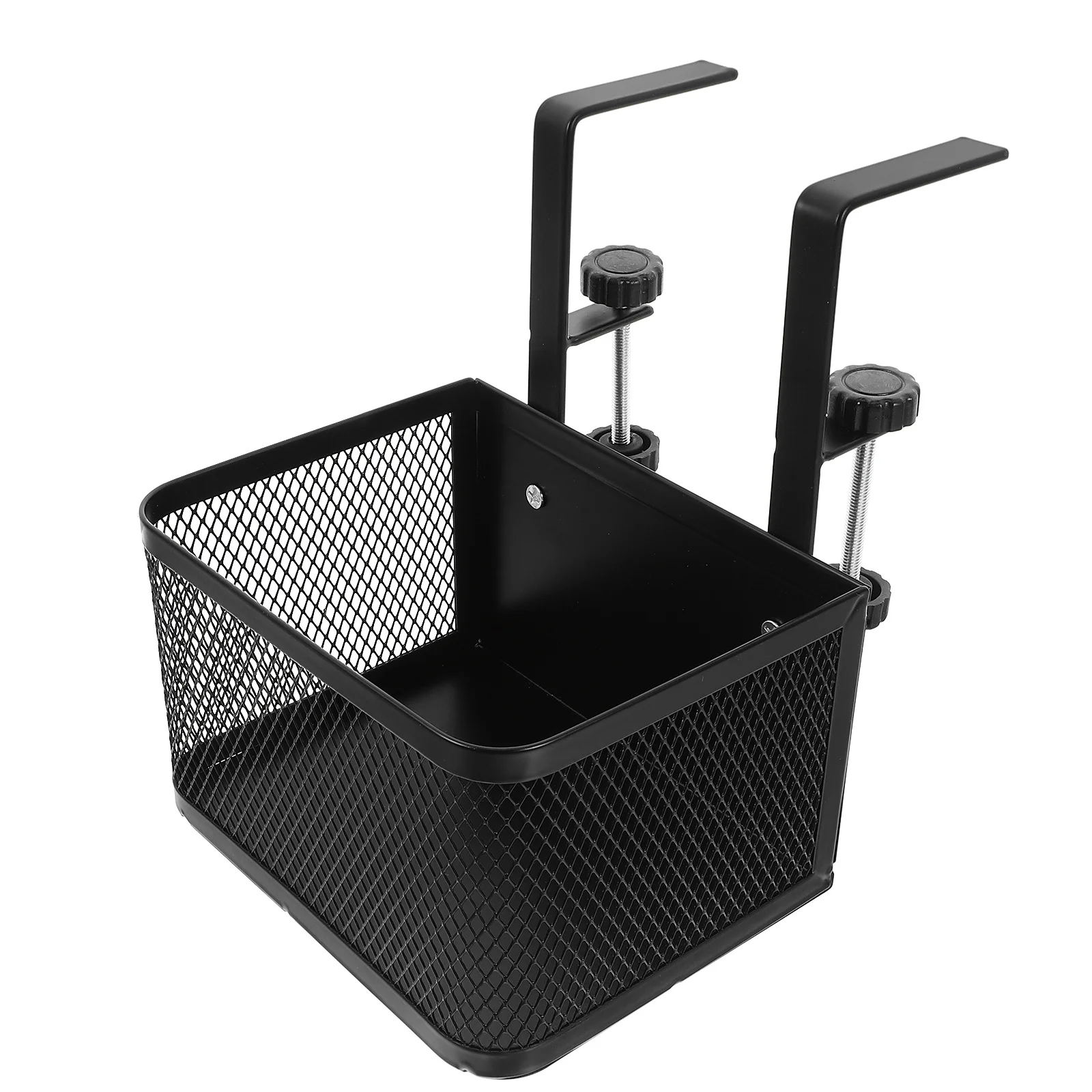 

Under Desk Organizer Basket Clamp on Storage Tray for Cables Phones Remote Controls Office School Home Use Desk Organizer