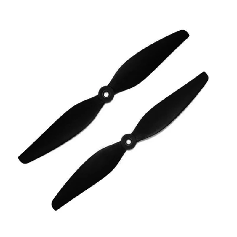 HQprop-hélice de dos cuchillas Cine8 (8x4,5), accesorio negro GRN de 8 pulgadas, positivo negativo para Dron FPV, accesorios para Avión RC, 1 par