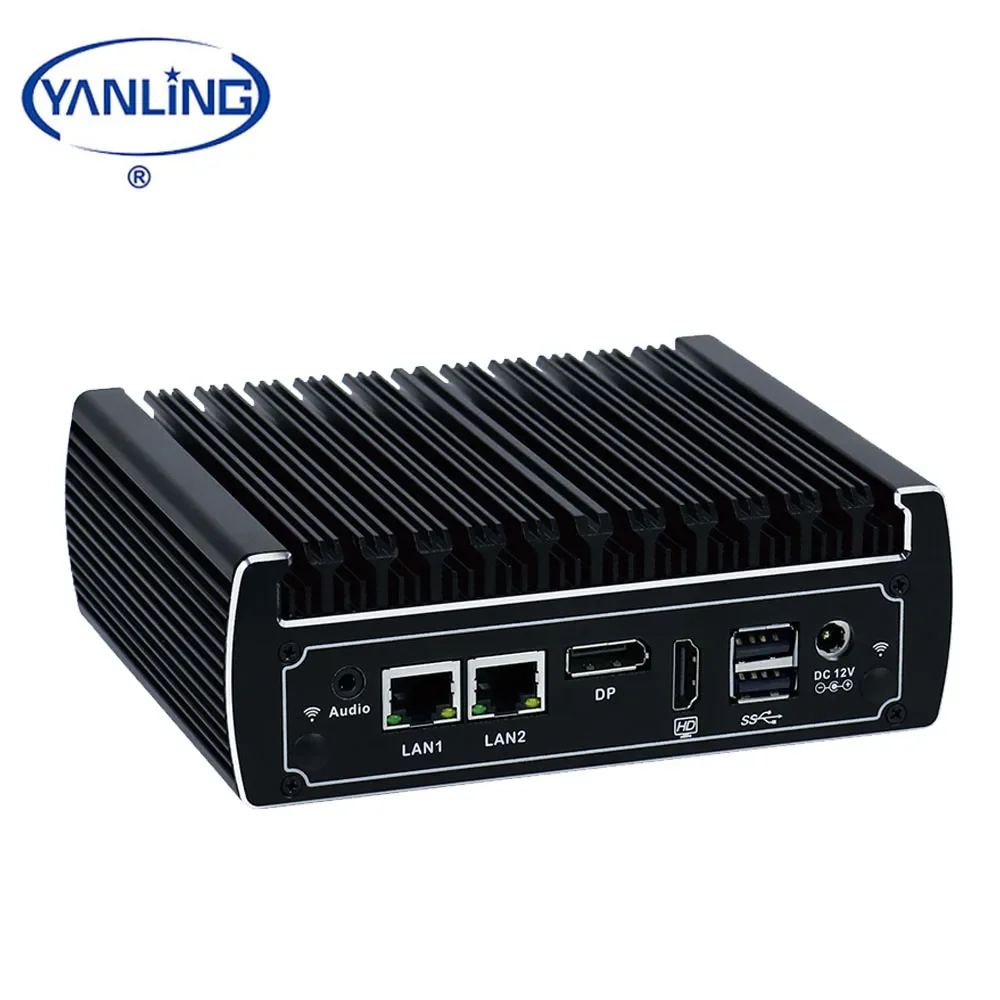 China Supplier Wholesale Custom Mini Itx Computer Case With  I3 Processor Dual Lan Ports