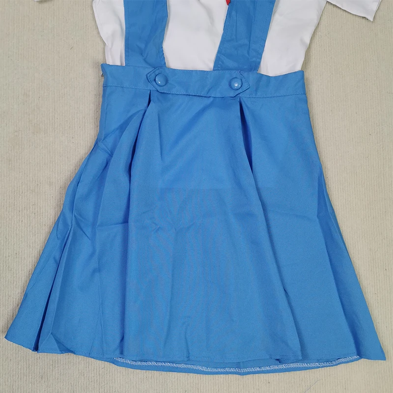 Ayanami Rei Cosplay-Kleid mit Socken Asuka Langley Sohryu Schuluniform Ayanami Rei Outfits für Anime Comic Con Asuka Cosplay – Detail 5
