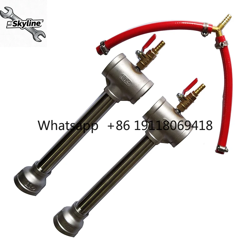 Dual Gas Burner 100,000 Propane Furnace Burner Forge Foundry Kiln Blacksmith Assembly Flame Control System