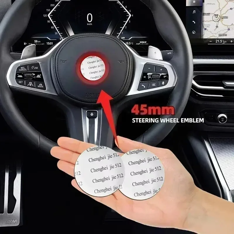 

45 мм 50-летие издание, значок на руль автомобиля, эмблема, наклейка для BMW E36 E39 E87 E60 E46 E53 E90 F10 F25 F20 F30 X3 X5