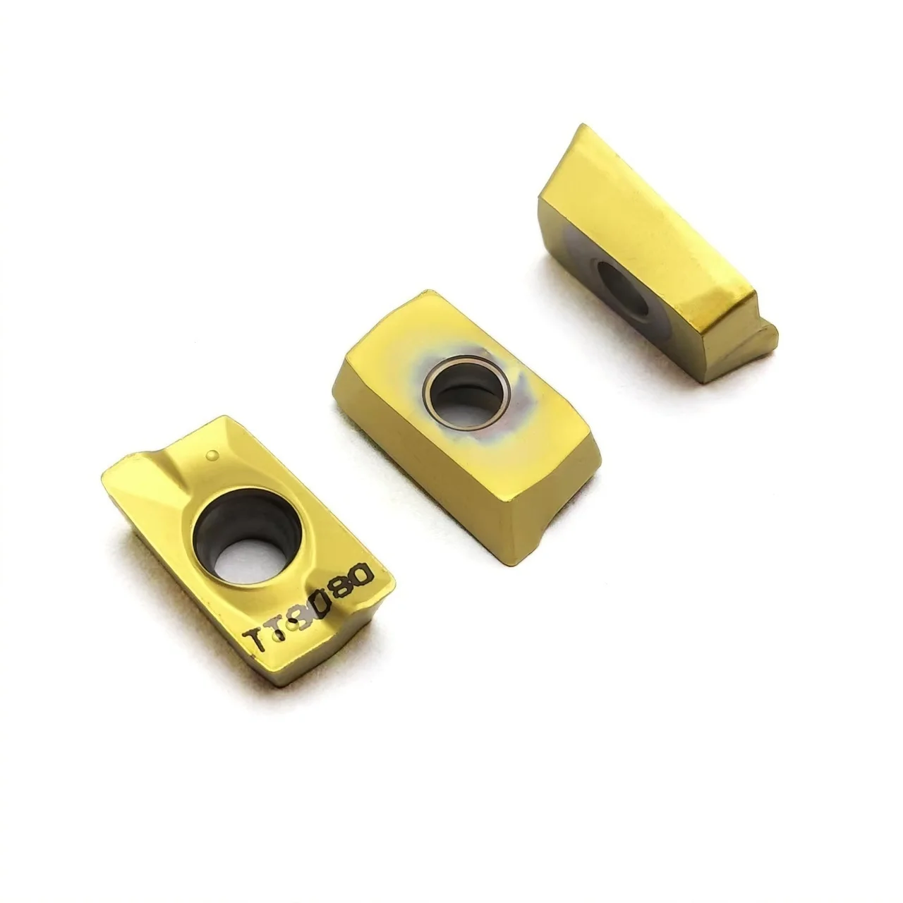 يتم استخدام إدراجات كربيد APMT1604PDER TT9080 الأصلية 100% APMT 1604 PDER TT9080 لمعالجة أجزاء الصلب والفولاذ المقاوم للصدأ #3