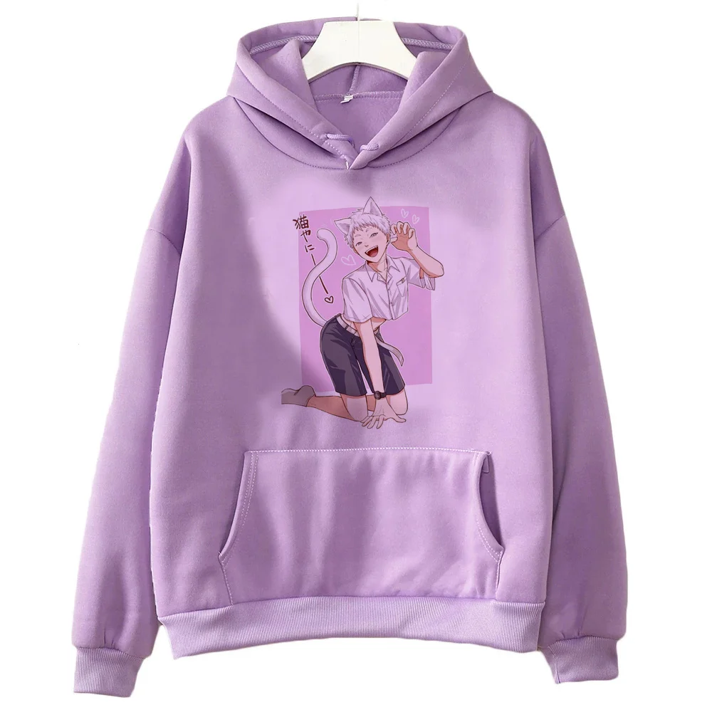 The Summer Hikaru Died Hoodies Kawaii Mode japanischer Anime 2000er Hip-Hop Winter warm Damen mit Taschen – Detail 4