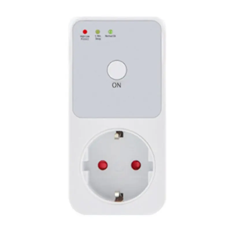 L60A US Plug Electronic Digital LCD Display Circuit Overload Current Limit Voltage Protection Plug Switch