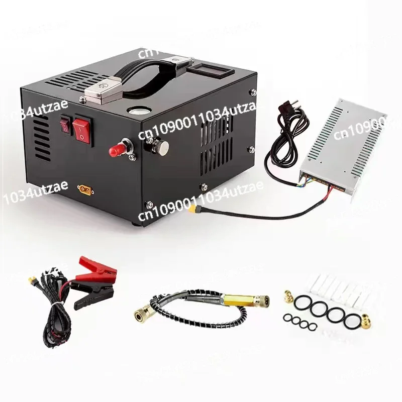 PCP Air Compressor High Pressure Pump 12V 110V  220VPump Air Rifle Car Pump with Transformer