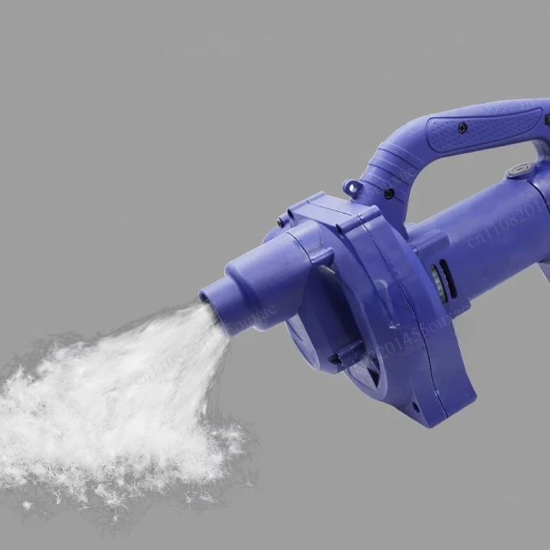 6 Gear Adjustable Electric Down Stuffing Machine 1200W 220V Pillow Quilt Filler Equipped Foot Switch Dust Bag