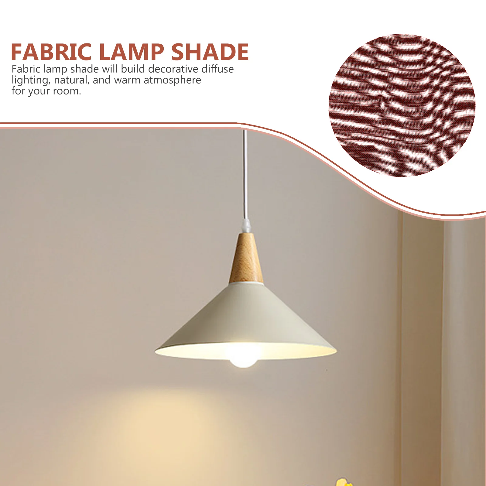 2pcs Anti-glare Lampshade Cloth Cylindrical Covers Diffuser Fabric Replacement Light LED Bulb Tube Spotlight Shading