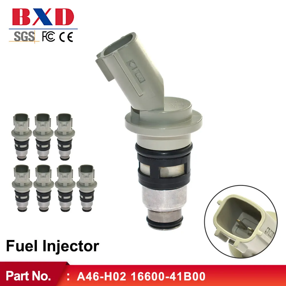 Fuel Injector A46-H02 16600-41B00 For Nissan Micra II K11 1.0i 16V 1992~2003,1.3i 16V 1992~2000,SUNNY B13 GA16DE 1.6L 1992-2013