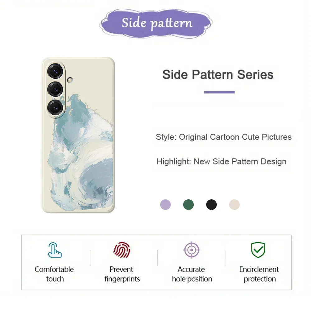 حافظة لهاتف سامسونج جالاكسي S25 S24 S23 S22 S21 S20 Ultra Plus S20FE S21FE S23FE S24 FE S10 Plus غطاء ناعم #4