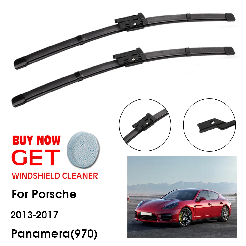 

Car Wiper Blade For Porsche Panamera(970) 26"+20" 2013-2017 Front Window Washer Windscreen Windshield Wipers Blades Accessories