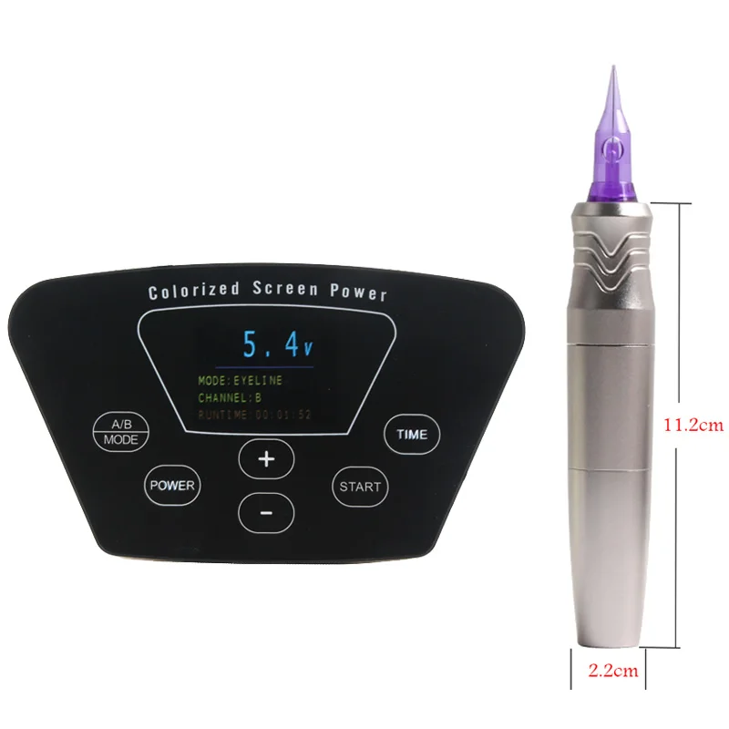 

Professional Micropigmentation Dermograph Permanent Makeup Machines With Screen Power Brow Lip Tatuar Machine Sets