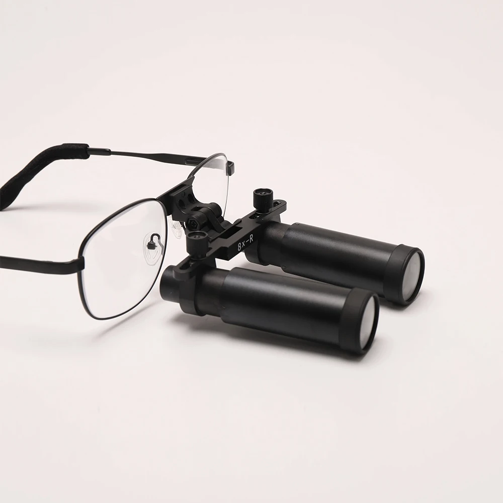 Dental Loupes 8X Dental Binoculars Dental Magnifying Glasses Surgical Dental Magnifier High Magnification Dentistry