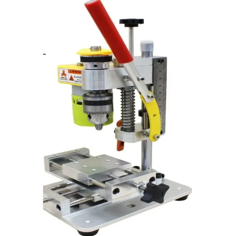 Mini Bench Drill Press for DIY Precision Jewelry Watch Repair  Desktop Drilling Grinding Tool for Phone