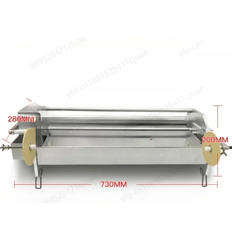 53cm Stainless Steel Painting Machine Wallpaper Sizing Machine Household Wallpaper Gluing Manual Gluing Machine