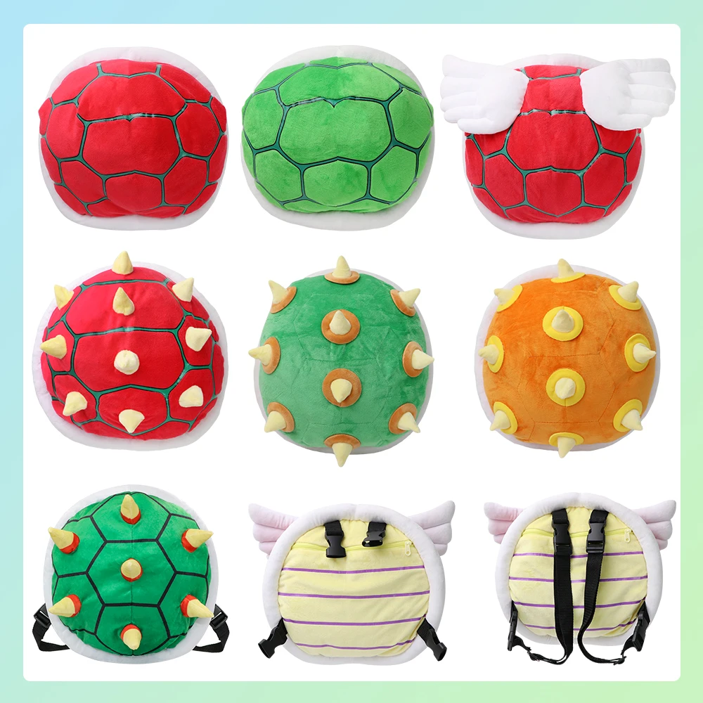 מיריו יושי bowser תיק קופה טרופה כנף lemmy ממולא בובת תיק תלמיד גן ילדים ילקוט מתנה נהדרת