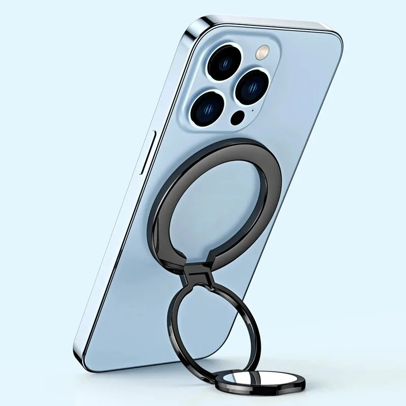 สําหรับโทรศัพท์ MagSafe ผู้ถือแหวนนิ้วมือแม่เหล็กสําหรับ Iphone 15 13 Pro Max Mini แม่เหล็กขาตั้งโทรศัพท์ Grip Mount อุปกรณ์เสริมสมาร์ทโฟน