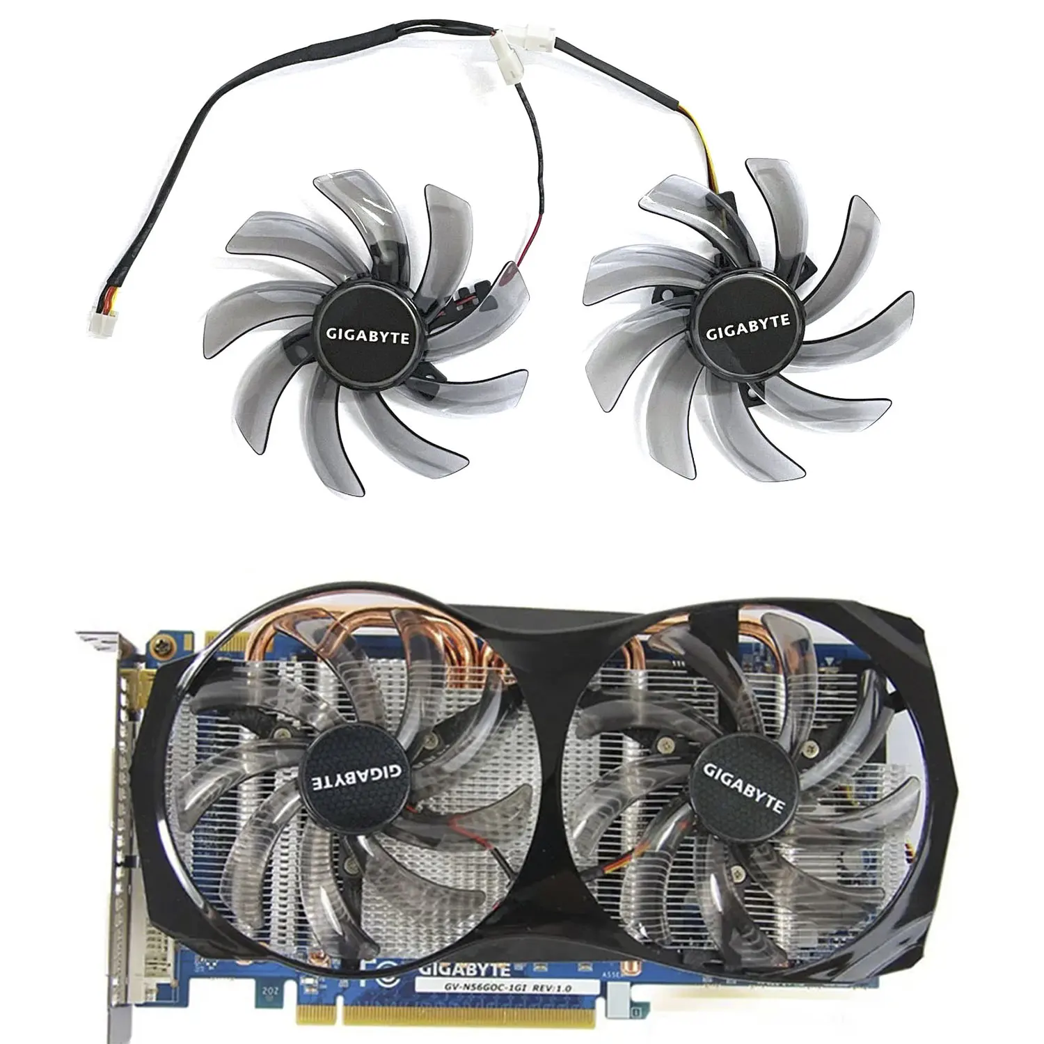 

New 95MM T129215SM PLD10010S12H Cooler Fan Replacement For Gigabyte HD 7850 Radon R9 270 GTX 670 650 660Ti 550 Graphics Card