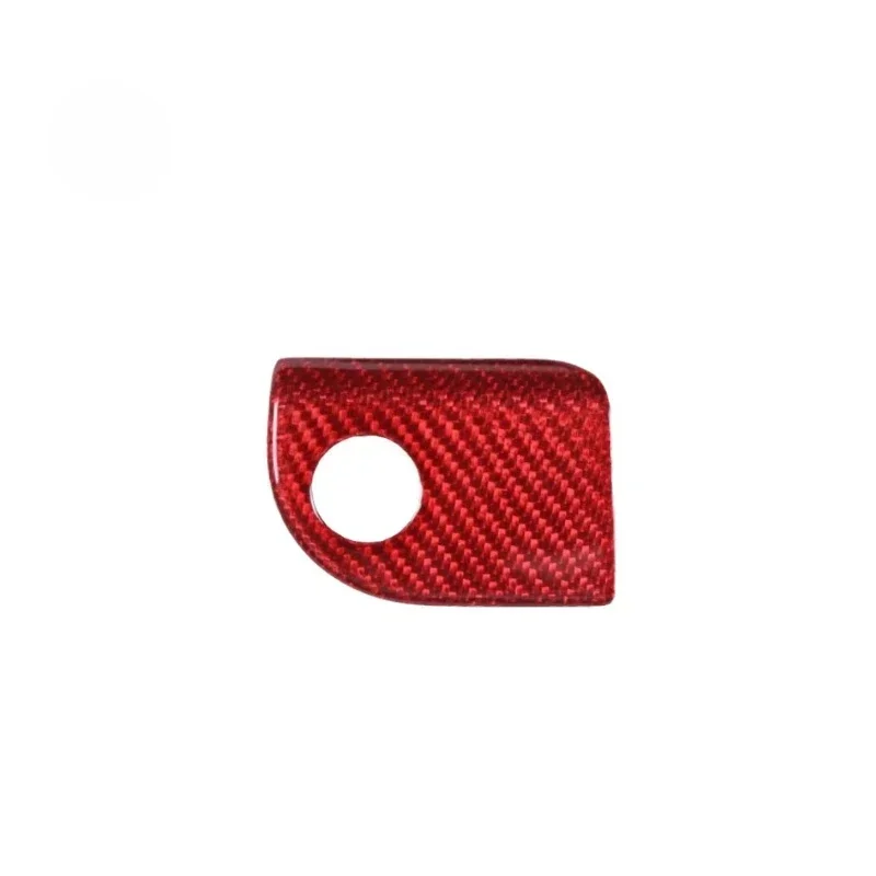 

For Maserati Ghibli Real Dry Carbon Fiber 2014-2015 Trunk Switch Frame Trim Cover Interior Decoration Modification Accessories