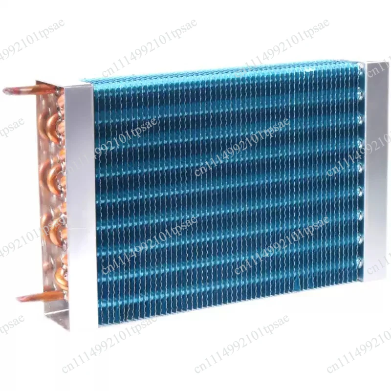 Refrigerator evaporator, freezer compartment, small air-cooled cold water copper tube condenser, copper bar condenser