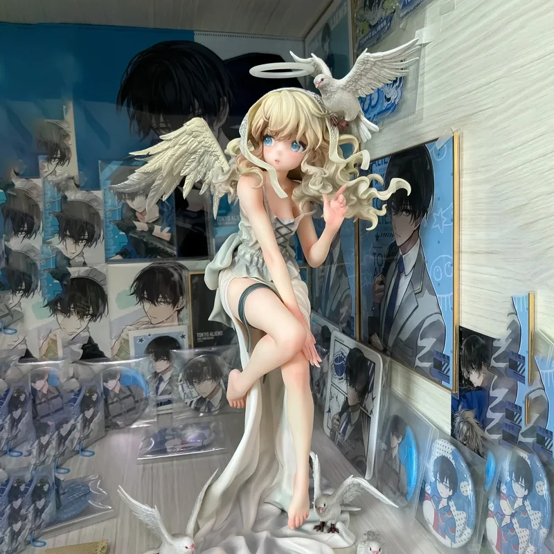 أنيمي ليتل الملاك ارييل فتاة عمل نموذج لجسم الرسوم المتحركة الطرفية اللعب تحصيل نموذج مفاجأة يعرض في الأوراق المالية