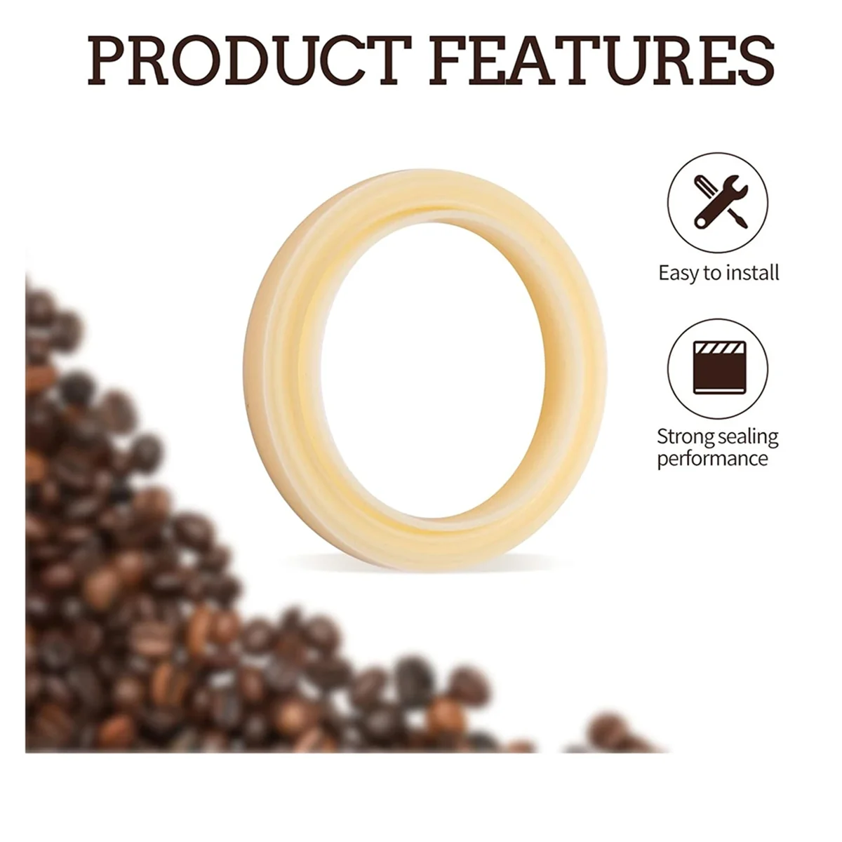 ABLK 6 قطعة 54 مللي متر حلقة بخار من السيليكون لآلة Breville Espresso 878/870/860/880/450/500 وSage 880/878 قطع غيار