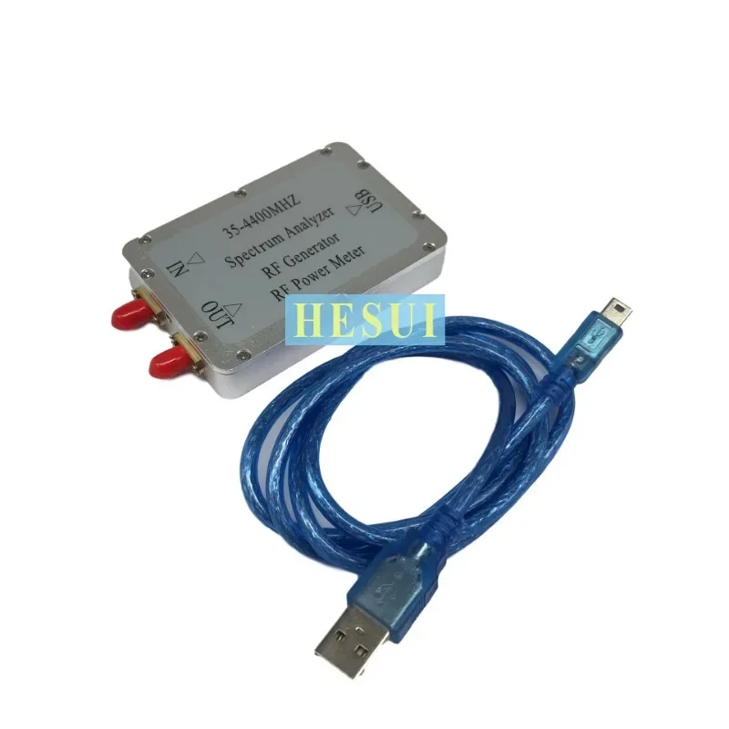 

PLZ35-4400MHz simple frequency spectrum sweep signal source power meter CNC aluminum alloy shell