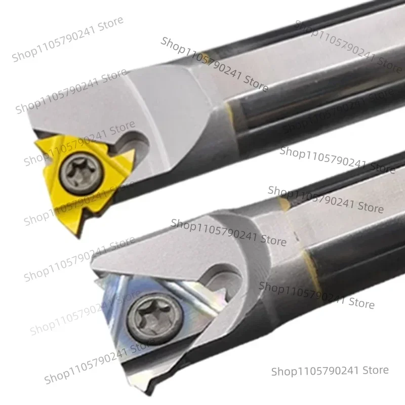 Internal Threading Tool Holder CNR0008K08 0010K11 0014N16 for 08，11，16IR Inserts Tungsten Carbide Lathe Turning Bar Shockproof