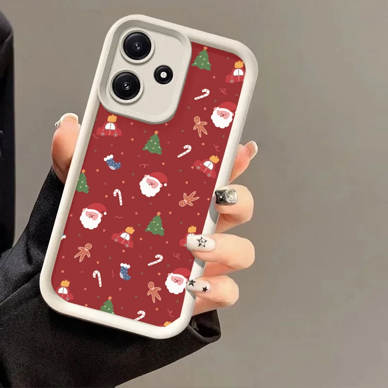 Милый чехол в виде рождественской елки для SAMSUNGA03s/A04e/A05s/A10s/A22/A23/A24/A25 5G A31/A32/A34/A35/A50/A51/A52/A54 5G/A55 5G/A71/S24+