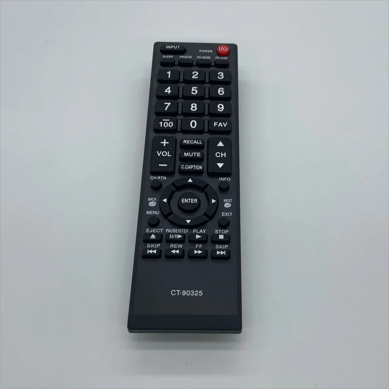 CT-90325 uniwersalny pilot zamiennik Toshiba TV 55 s41u 32 e200u 32 c100u1/2 32 dt1u 55 ht1 55 g310u 19 av600u 22 av600u