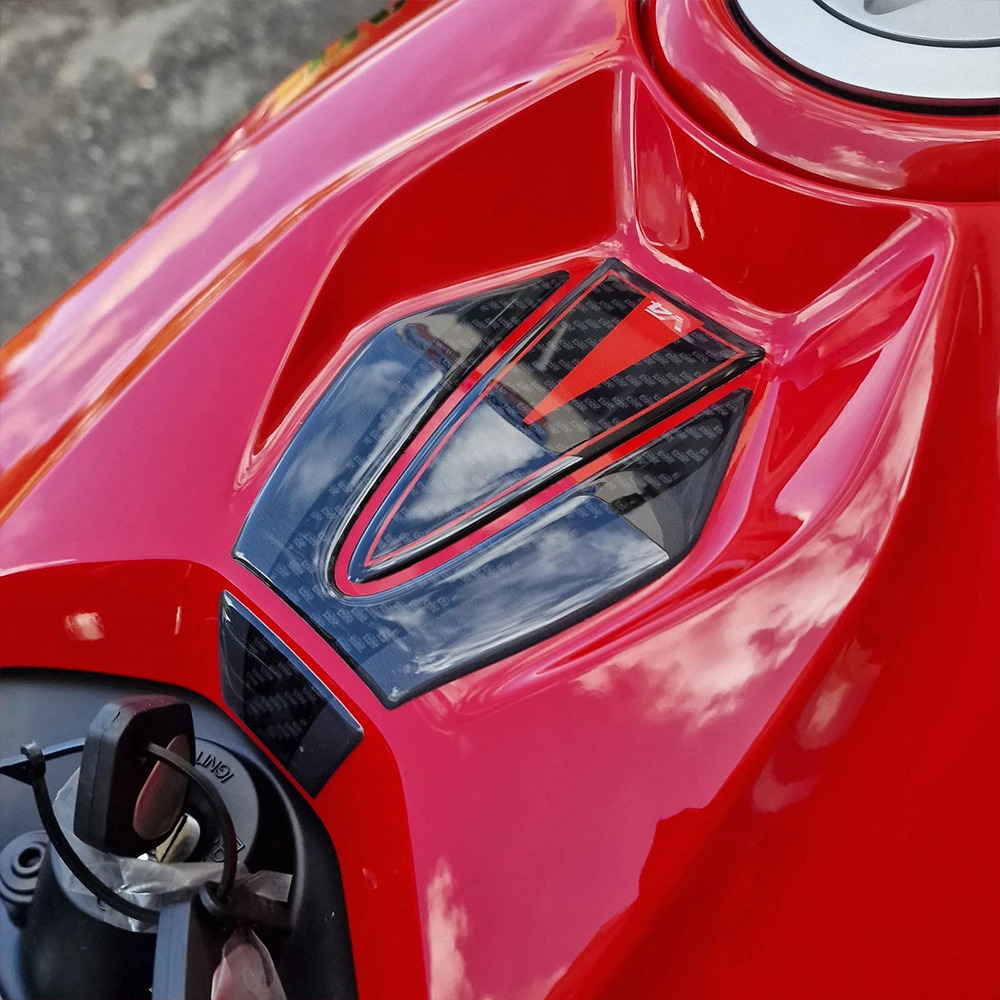 3D resin sticker motorcycle sticker protection for panigale v4 ignition area protection compatible V4 V4S 2025