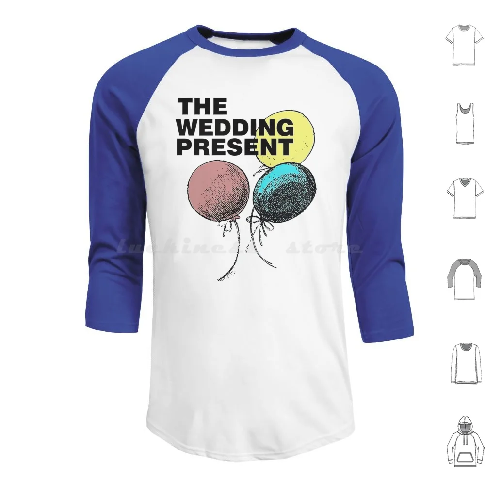 The Wedding Present-Balloons Hoodies Long Sleeve Wedding Indie C86