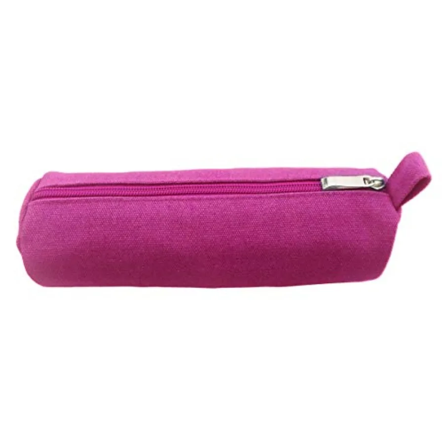 

Heavy Canvas Stationery Stylish Simple Pencil Bag and Durable Compact Zipper Pencil Case Pouch 1 Pack