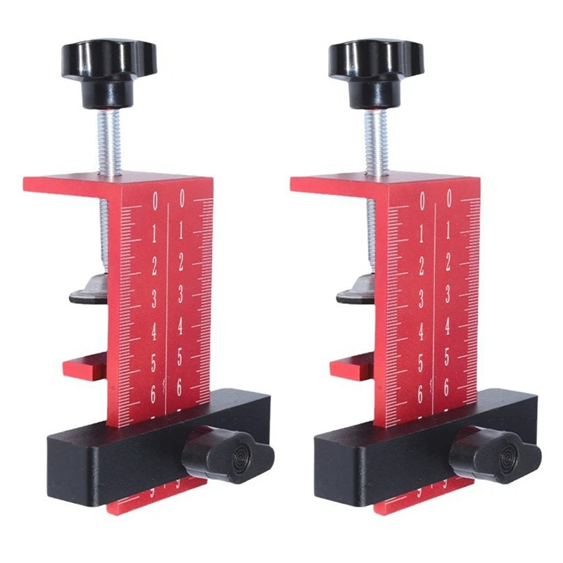 ABMR-Woodworking Cabinet Door Mounting Positioner Clamp Adjustable Cabinet Door Mounting Installation Auxiliary Tools