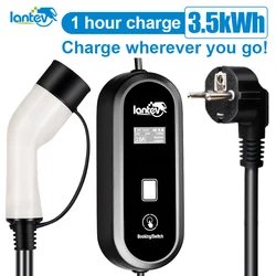 Iantev EV Charger Type2 IEC62196-2 Portable EVSE Fast Charging Cable Type1 J1772 per tutti i veicoli elettrici BYD Nissan Leaf