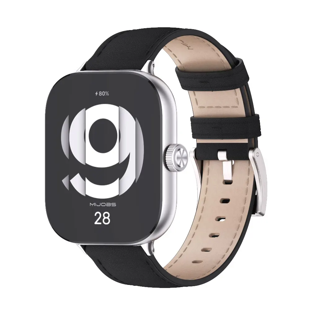 Strap for Redmi Watch 5 4 Leather Wristband for Xiaomi Redmi 5 SmartWatch Watchband for Redmi Watch 4 Replacement