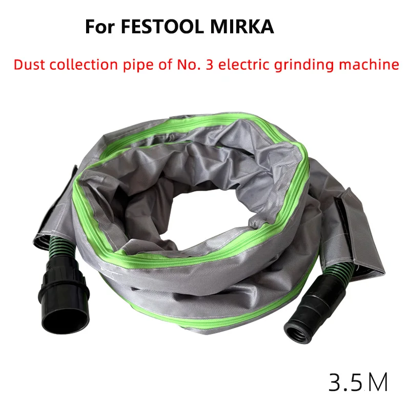 

Вакуумный шланг 3,5 м для пылеудалятелей FESTOOL/MIRKA — гибкая прочная трубка для сбора пыли