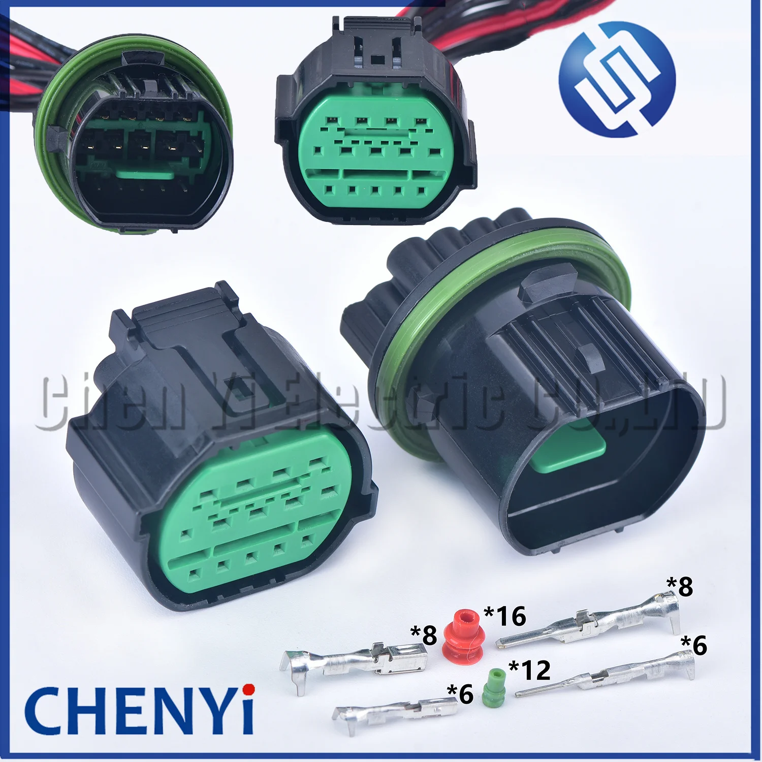 14-Pin Auto-Scheinwerfer Wasserdichter Steckverbinder Autolampen-Kabelbaum Stecker GL301-14021 GL291-14021 Für Hyundai Elantra Kia K3